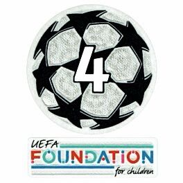 Patch - 4 Champions League UEFA Foundation for Children