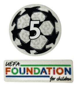 Patch - 5 Champions League UEFA Foundation for Children
