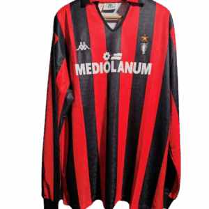 Maglia Milan - 88/89 Manica Lunga Vintage