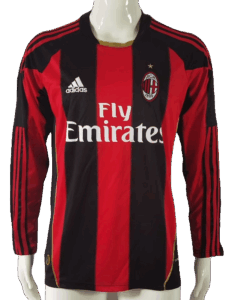 Maglia Milan - 10/11 Manica Lunga Player Version Vintage