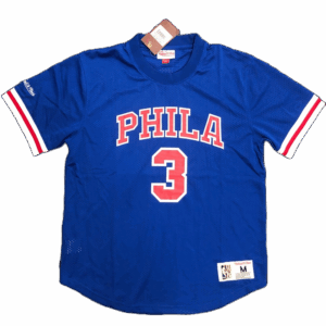 Nba Allen Iverson Mitchellness sleeve jerseys Christmas