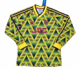 Maglia Arsenal 91-93 Away Retrò (Maniche Lunghe)