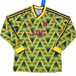 Maglia Arsenal 91-93 Away Retrò (Maniche Lunghe)