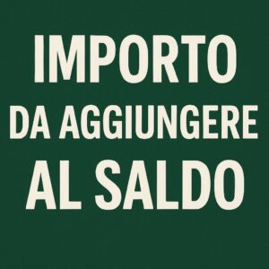 Differenza da pagare