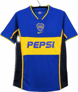 Maglia Boca Juniors 02-03 Home Retrò