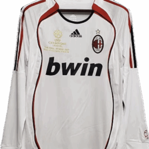 Maglia Milan Finale Atene - 06/07  Manica Lunga Vintage