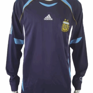 Argentina Trasferta - 2006 Manica Lunga Player Version Vintage