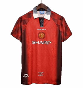 Maglia Manchester United 1996 Home Retrò
