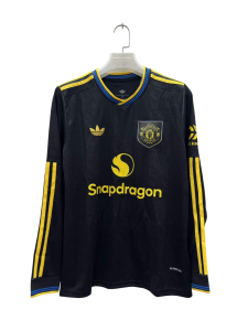 Manchester United Terza - 25/26 Manica Lunga