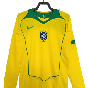 Maglia Brasile - 2004 Manica Lunga Vintage