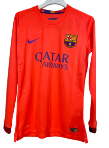 Maglia Barcellona Trasferta - 14/15 Manica Lunga Vintage