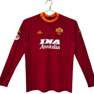 Maglia Roma - 00/01 Manica Lunga Vintage
