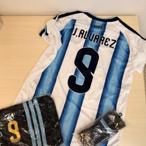 Maglia + Shorts J. Alvarez Argentina XL PC