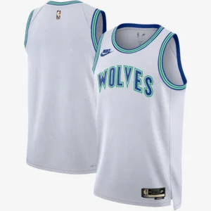 Maglia Basket Minnesota Timberwolves White- 2026/2027
