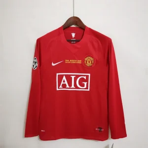 Maglia Manchester United Home - 2007/2008 Vintage