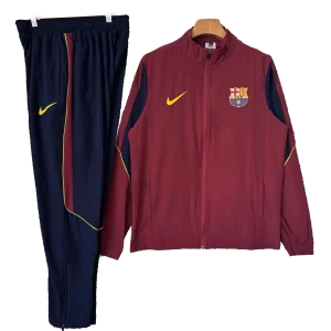 Tuta da allenamento Barcellona bordeaux e blu navy 2026/2027