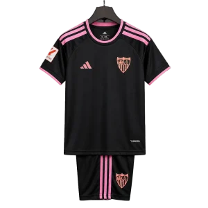 Kit Bambino Siviglia Away Black - 2026/2027
