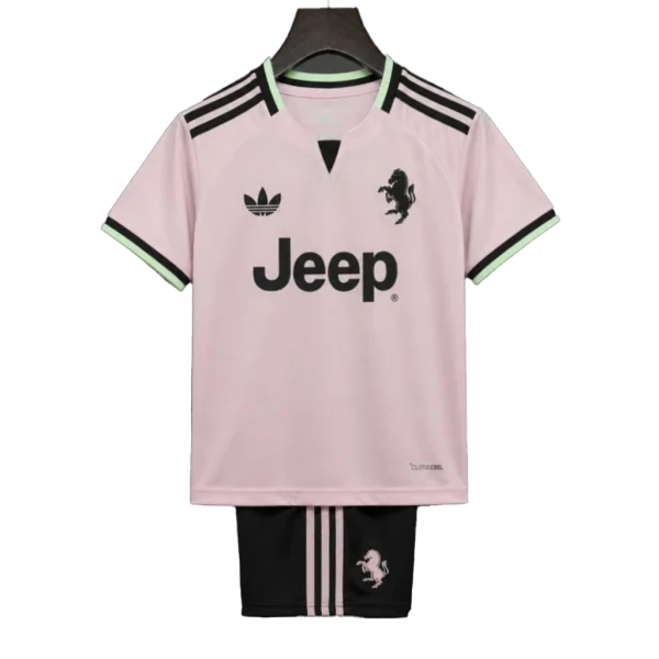Kit Bambino Bianco Neri  Away -  2026/2027