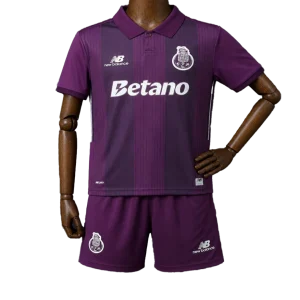 Kit Bambino Porto Away Viola-  2026/2027