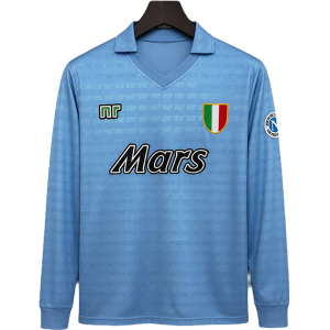Maglia Manica Lunga Napoli Home - 1990/1991 Vintage