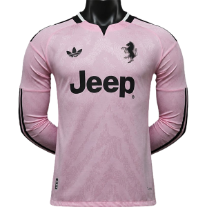 Maglia Manica Lunga Bianco Nero Away - 2026/2027 Player Version