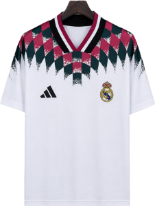 Maglia Real Madrid Pre-Partita Bianca - 2026/2027