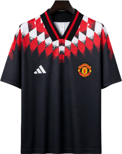 Maglia Manchester United Pre-Partita Nera - 2026/2027