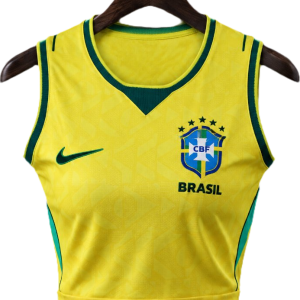Canotta Corta Donna Brasile Home - 2026