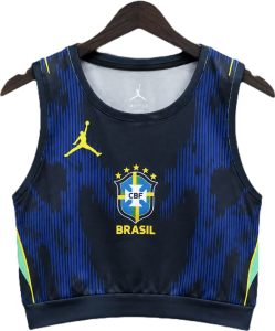 Canotta Corta Donna Brasile Away - 2026