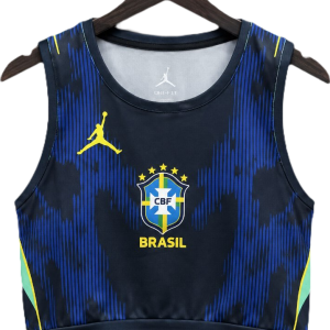 Canotta Corta Donna Brasile Away - 2026