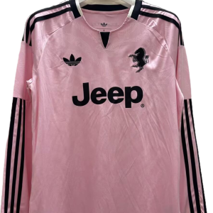 Maglia Manica Lunga Bianco Nero Away - 2026/2027