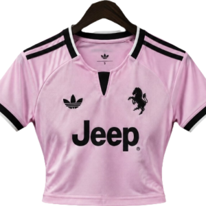 Maglia Corta Donna Bianco Nero Away - 2026/2027