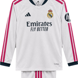 Kit Manica Lunga Bambino Real Madrid Home - 2026/2027