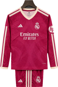 Kit Manica Lunga Bambino Real Madrid Terza - 2026/2027
