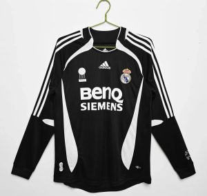 Maglia Manica Lunga Real Madrid Away 06/07