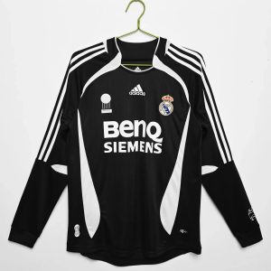 Maglia Manica Lunga Real Madrid Away 06/07