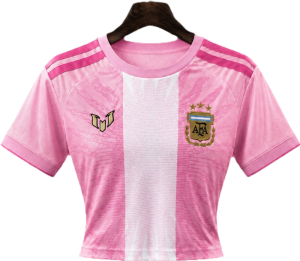Maglia Corta Donna Argentina - Addio Messi 2026