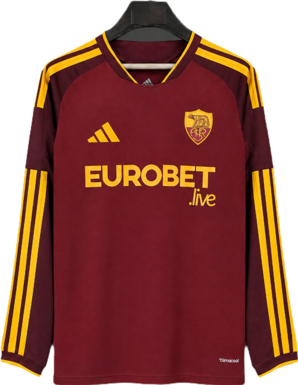 Maglia Manica Lunga Roma Home - 2026/2027