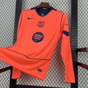 Maglia Manica Lunga Barcellona Terza - 2025/2026 (Champions 26-27)